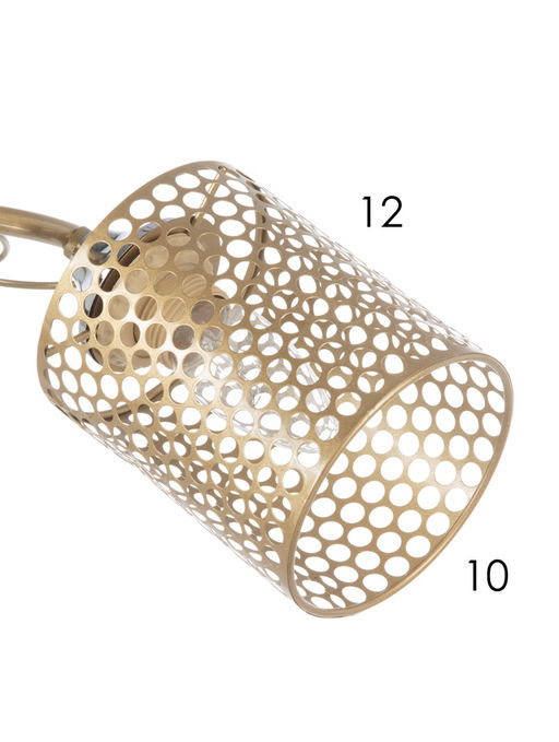 Люстра XA1322B/5, 5×60 Вт, E27, цвет золото, хром