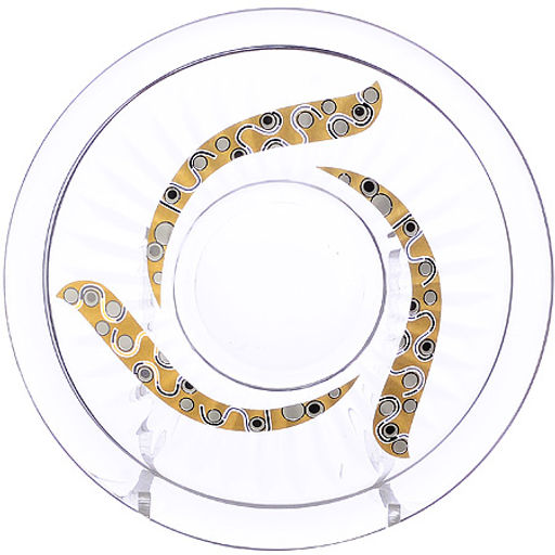 27091 Набор д/чая стекляный 12пр LR с золотом (х6) - Mayer&boch фото 3