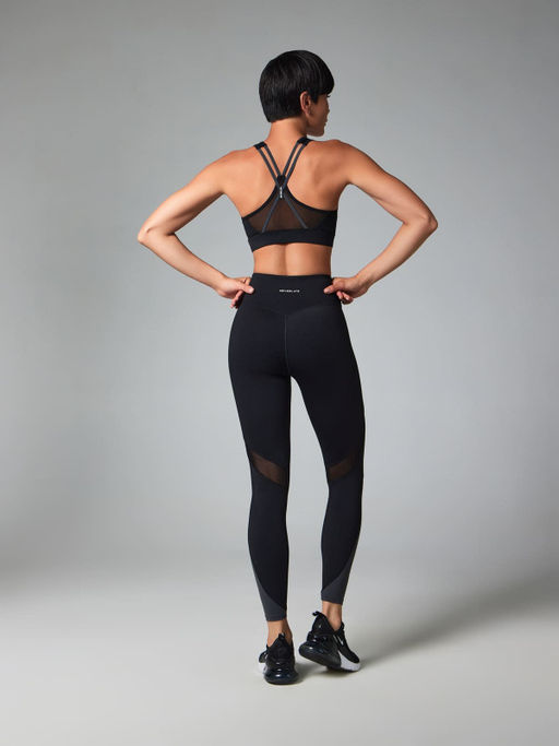 Моделирующие леггинсы с серыми вставками - NEVERLATE фото 6