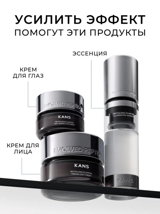KANS Восстанавливающий крем для области вокруг глаз Revitalizing Plumping Anti-Wrinkle Eye Cream, 20 г  фото 2