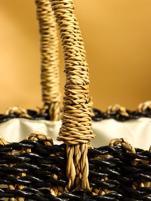 Сумка плетёная «София», из сиграсса, 40×17×44 см