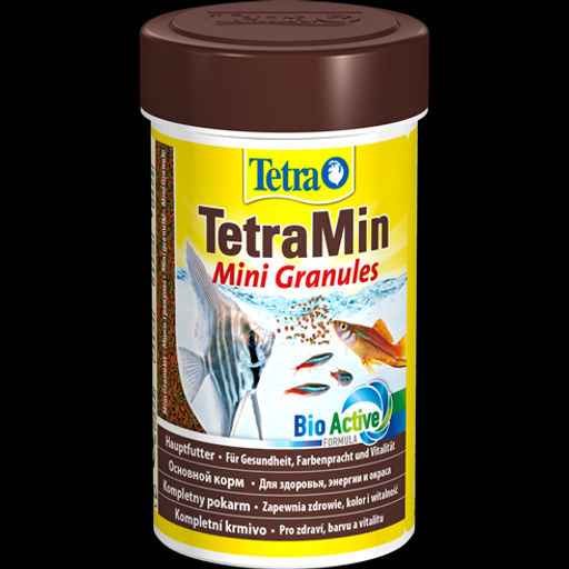 М Тетра Мин Мини Гранулс 100мл, мини гранулы, для молодых и мелких рыб, 30063