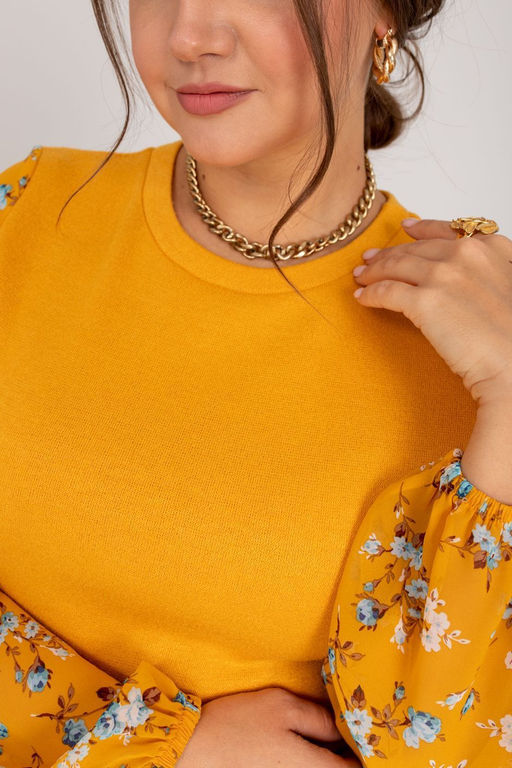 Джемпер АА-34 горчица