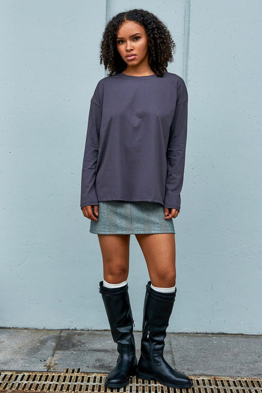 Лонгслив Лонг-оверсайз