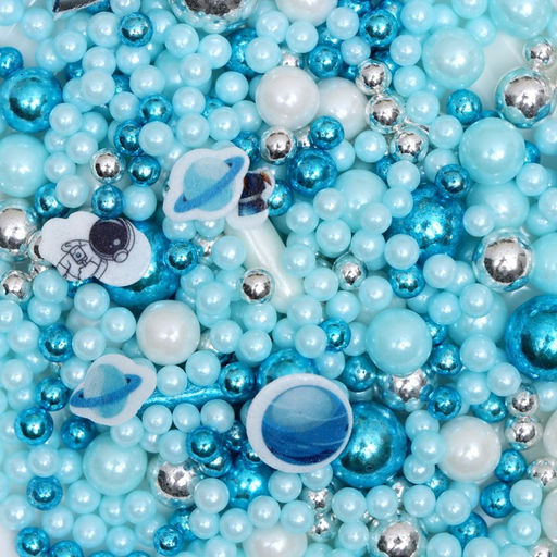 Посыпка кондитерская Космос, бело-голубая, 50 г - Simaland фото 3