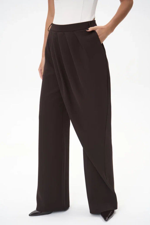 Брюки Шарлиз (шоколадный) - Эльза фото 4