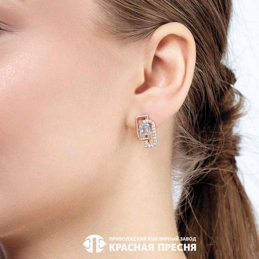 СЕРЬГИ 33114021ДТг - Красная пресня фото 2