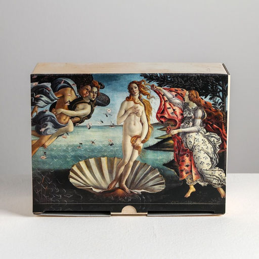 Коробка‒пенал, упаковка подарочная, «Ботичелли», 26 х 19 х 10 см
