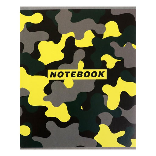 Комплект тетрадей из 5 шт, 48 листов, клетка, Цветной камуфляж, обложка мелованный картон, блок офсет - Calligrata фото 2