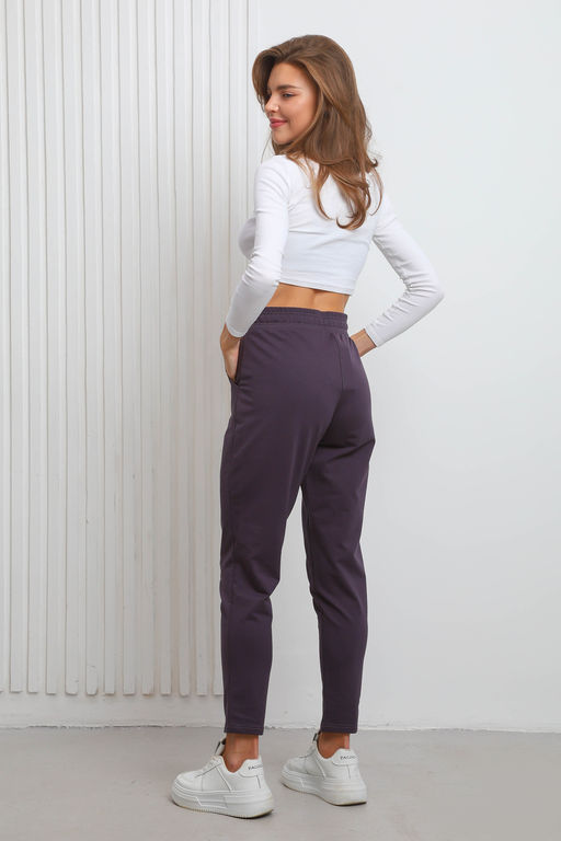 Брюки спортивные женские Karma Life хлопок с эластаном  фото 22