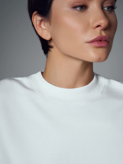 =Базовая футболка свободного силуэта - NEVERLATE фото 3