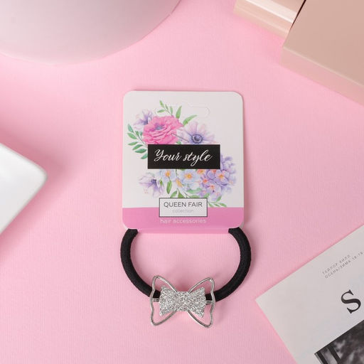 Цена за 6 шт. Резинка для волос «Миранда», бантик, 5 см