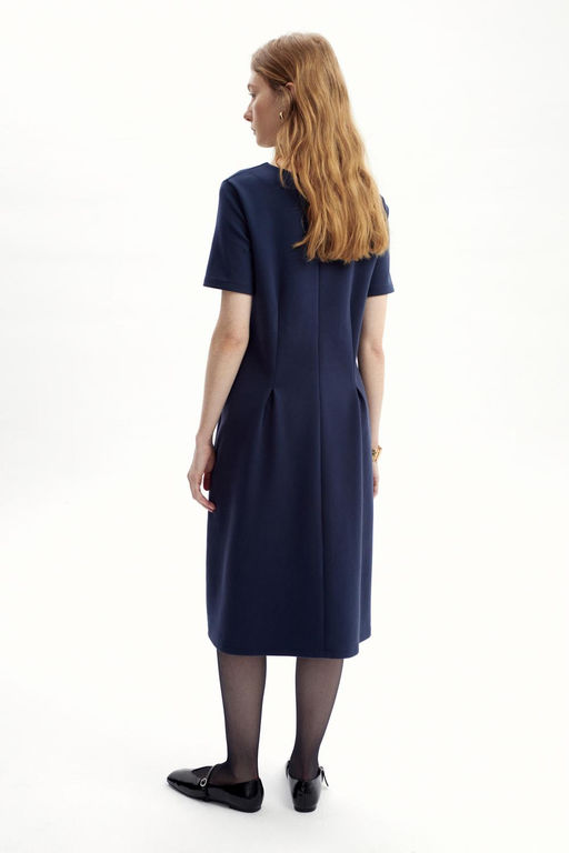 ЕВТ 5076/индиго платье жен