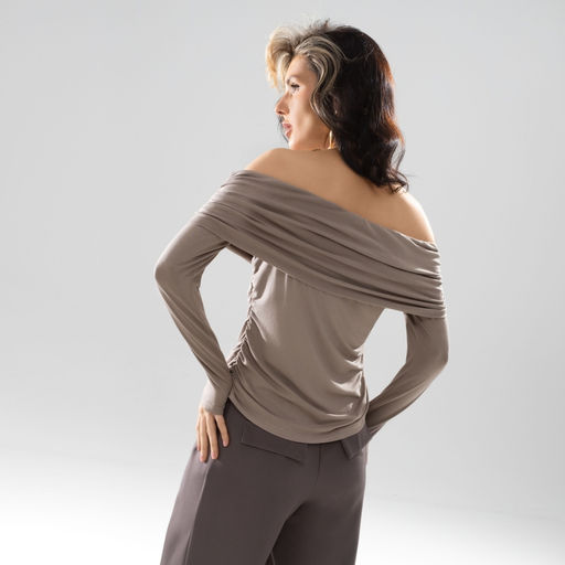 Лонгслив Королевские манеры (cappuccino) - Charutti фото 5