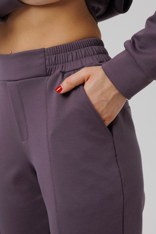 Костюм спортивный без начеса на молнии 43065