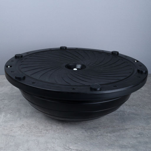 Полусфера балансировочная BOSU 46см Woohooo Drops эспандер, насос/ черный / B46Dr-BL/ уп5 - ГалеонТрейд фото 6