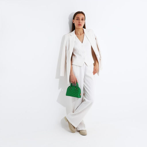 Сумка-клатч на клапане, цвет зелёный - Simaland фото 7