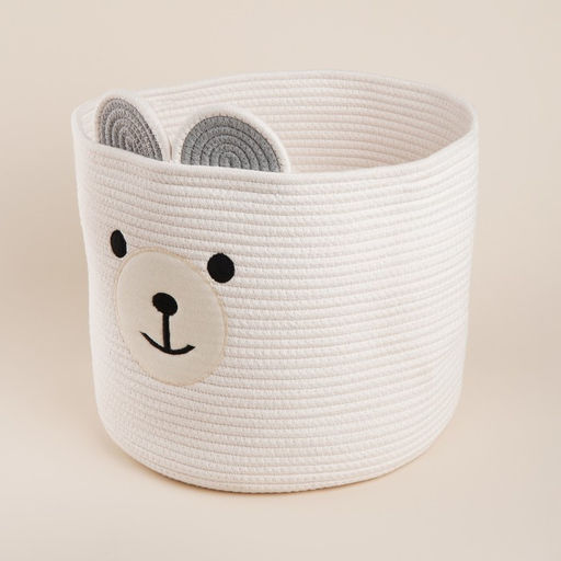 Корзина для хранения SL Home, плетёная, ручной работы, 353530 см, белая - Sima-land home фото 2