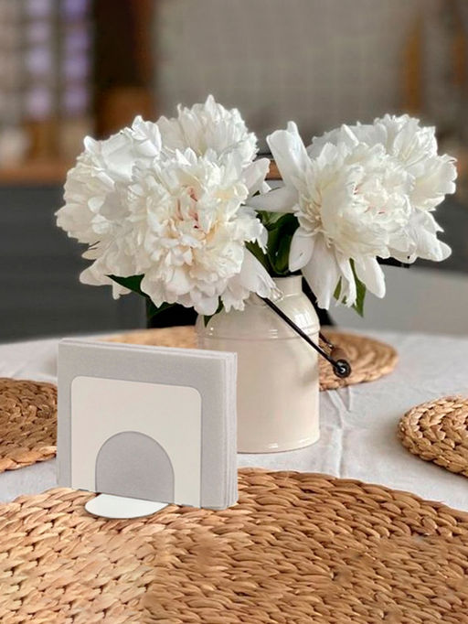 Салфетница складная Доляна Фавела, 10?12 см, белая