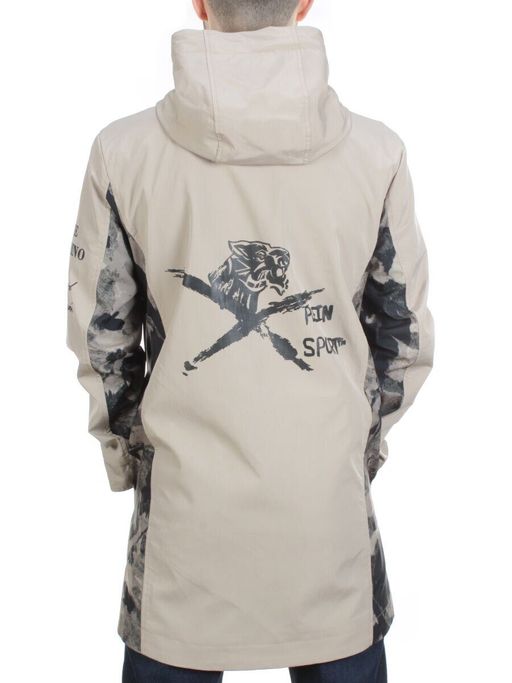 A10 BEIGE Куртка мужская демисезонная FASHION (100% полиэстер) фото 5