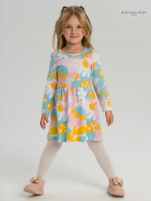 Платье Эля зефирные ромашки - Sovalina фото 6