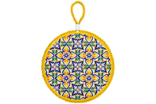 Подставка п/горячее 17*17*1 см Мозаика, круг - Elan gallery фото 5