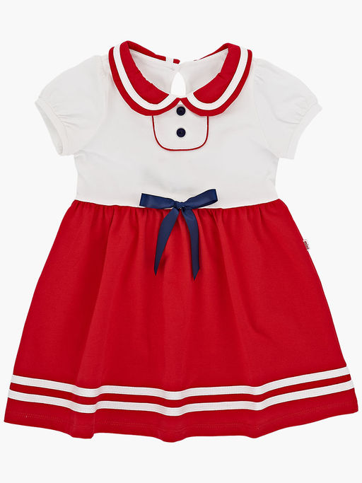 Платье для девочки UD 1579 бел/синий - Mini maxi фото 10