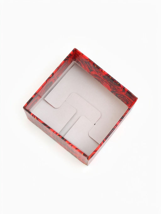 Цена за 2 шт. Коробка "Для тебя", микрогофрокартон, 12х12х8,5 см
