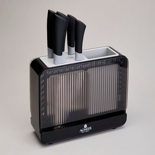 Набор ножей 6 предметов на пластиковой подставке 911-781 /АРТИ-М/