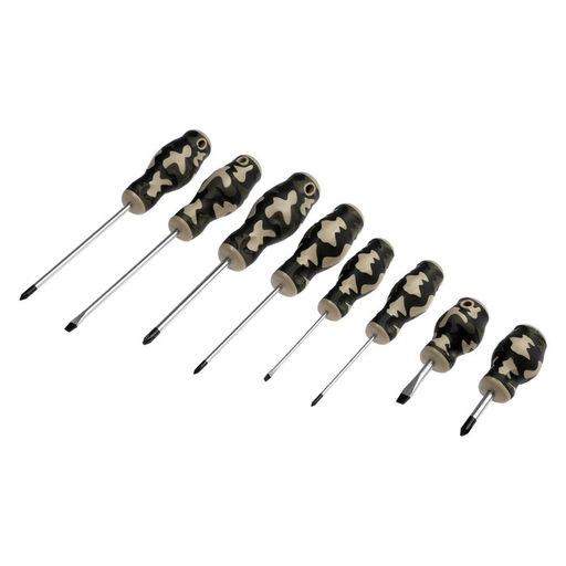 Набор инструментов в сумке ТУНДРА 23 ФЕВРАЛЯ, отвертки, PH0-1-2, SL3-5-6, 8 шт.