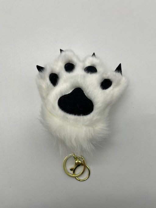 Мягкая игрушка брелок Лапка тигра меховая в ассортименте - Storyland фото 3