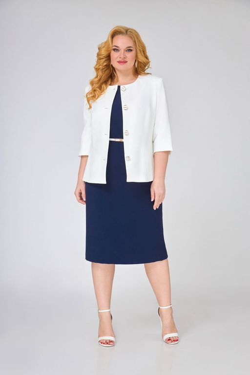 Блуза Swallow 803.2 черный+серебряный узор фото 143