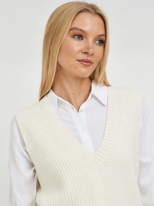 пуловер женский из шерсти - Glenfield фото 3