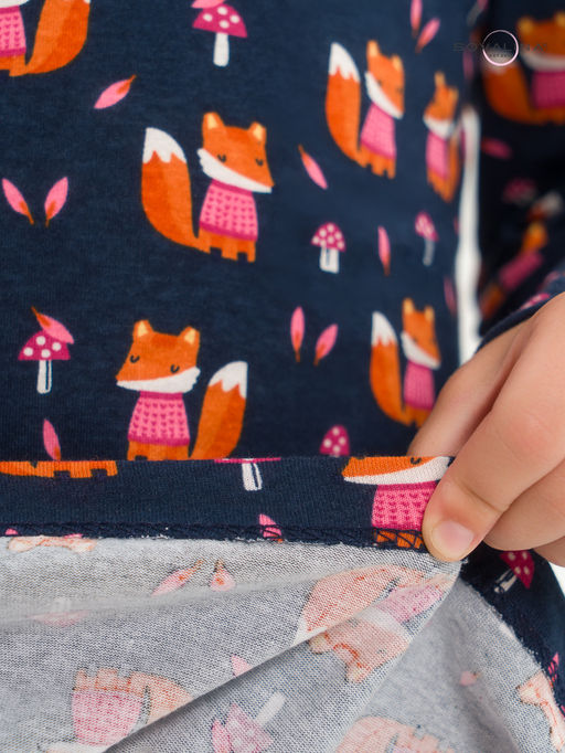 Костюм Алиса лисята на синем-марсала - Sovalina фото 40