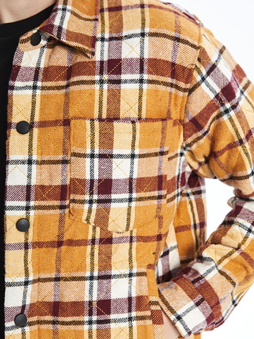 Slim Fit G?mlek Yaka Erkek Mont