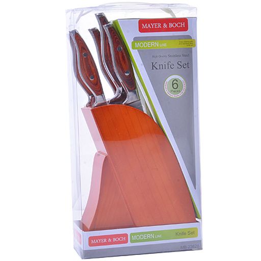 23626 Набор ножей 6пр кованых МВ (х8) - Mayer&boch фото 4
