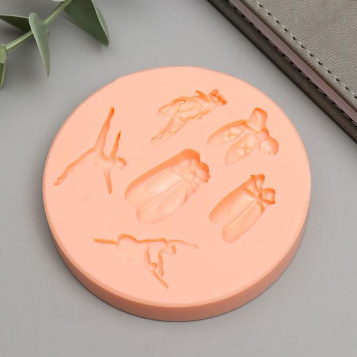 Молд силиконовый "Предметы" 2,5 см