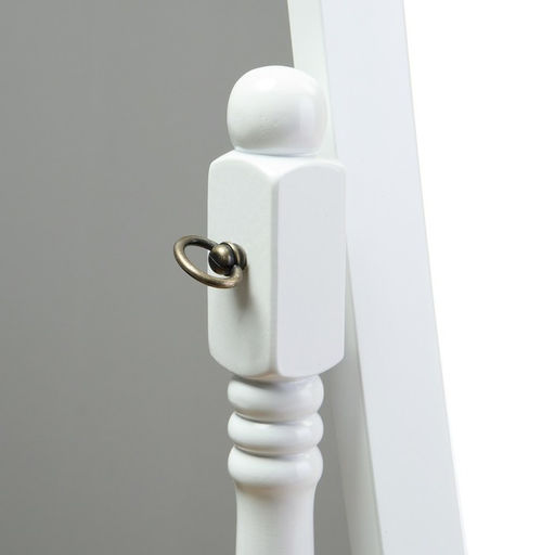 Зеркало напольное «Клик Мебель. Псише», 58×41×142 см, цвет белый