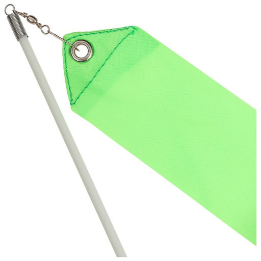 Лента гимнастическая с палочкой Grace Dance, 2 м, цвет зелёный  фото 3