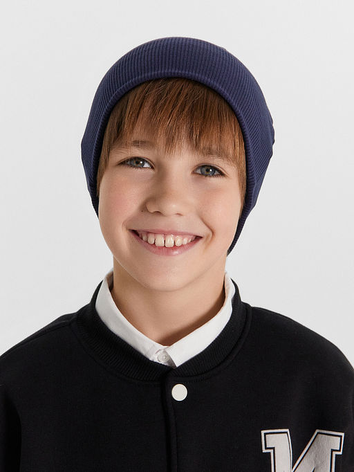 Шапка детская в темно-синем цвете - Mark formelle фото 3