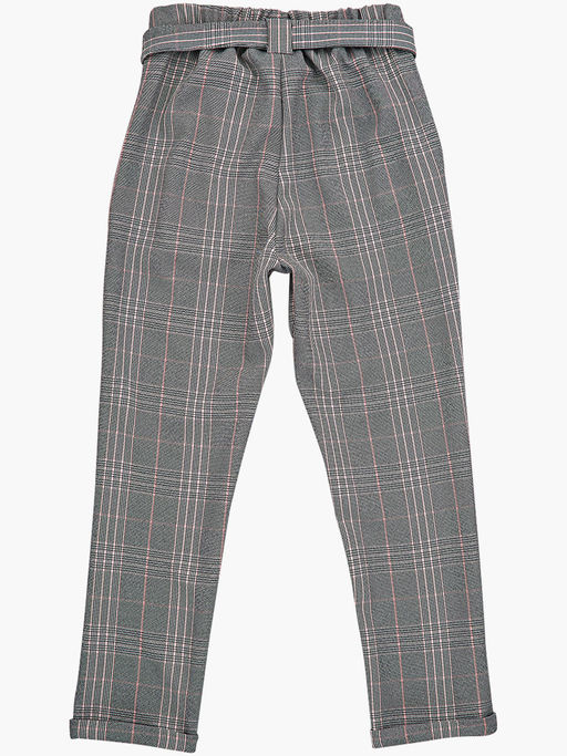 Брюки для девочки в клетку 22-6688 клетка/синий - Mini maxi фото 12