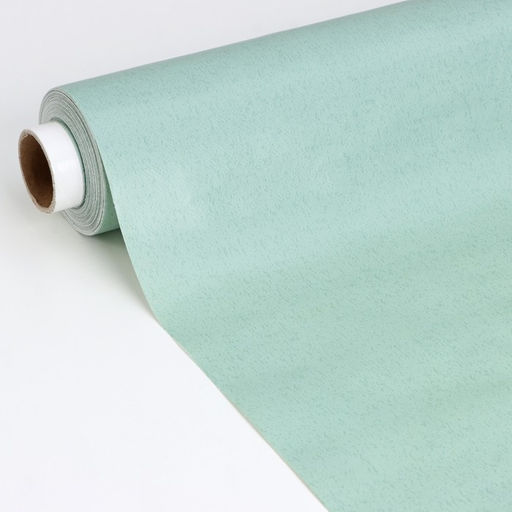 Клеёнка на стол Доляна «Мини», на нетканой основе, ширина 137 см, толщина 0.2 мм, рулон 20 м, зелёная