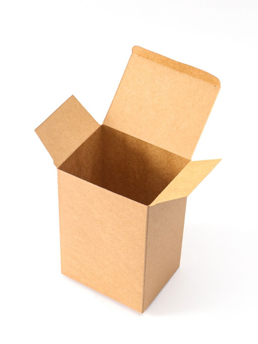 Цена за 4 шт. Коробка складная крафт, упаковка, 10.8×8.3×17.8 см