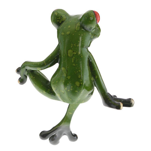 Фигурка декоративная Лягушка, L9 W5 H13 см - Remeco фото 5