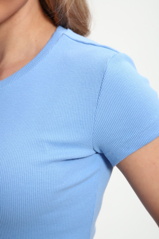 Футболка женская с швом и стразами ФЖ-002