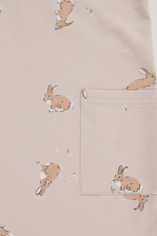 К 5764-1/бежевый,кролики и цветы халат дет - Crockid фото 14