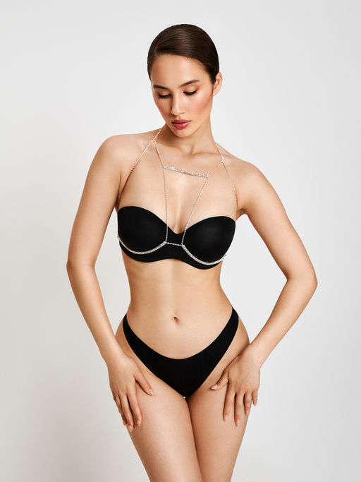Infinity Lingerie / 31206230003 Цепочка на тело женская Dianta серебристый  фото 2