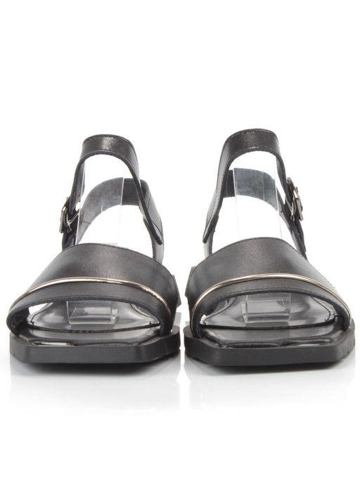 08-PEY183-3 BLACK Босоножки женские (натуральная кожа) - Фабричный китай фото 5