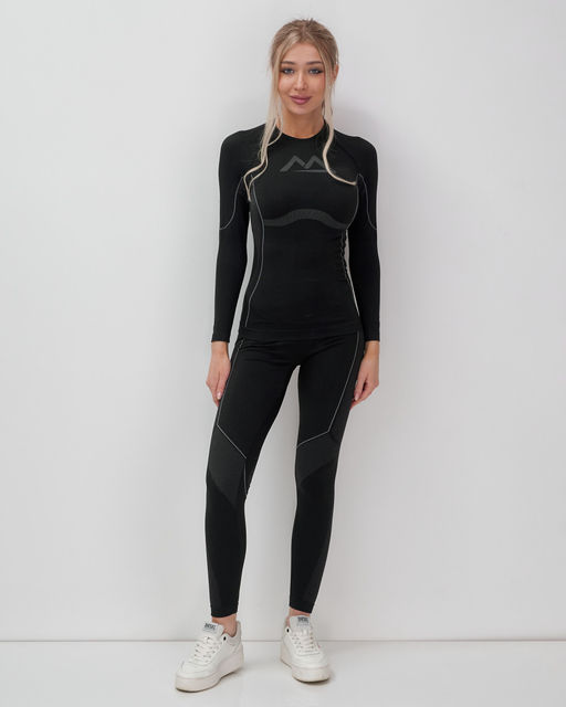 Комплект женского термобелья серого цвета 2120Sr