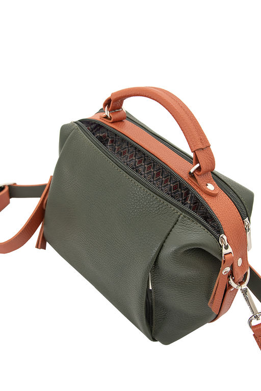 Сумка женская Ц-556.1 хаки+оранж - Protege фото 6